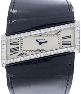 Cartier Divan Diagonale 2786 18k white gold