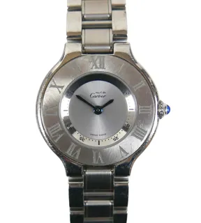 Cartier 21 Must de Cartier 1340 Stainless steel