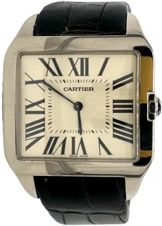 Cartier Santos Dumont 2651 18k white gold White