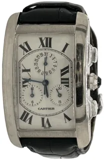 Cartier Tank Américaine 2312 18k white gold White