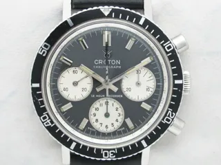 Croton Watch Co. Skymaster Chronograph 993000 Stainless steel Black