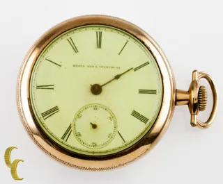 Elgin Gold-plated White