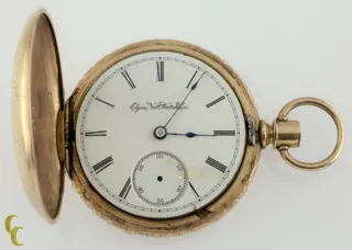 Elgin Gold-plated White