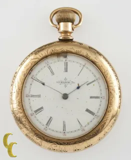 Elgin 14K Yellow GF White