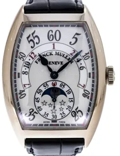 Franck Muller Cintree Curvex 7880 H IR L 18k white gold Silver