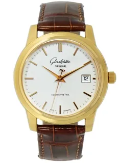 Glashütte Senator 1-39-11-12-12-04 18k rose gold White