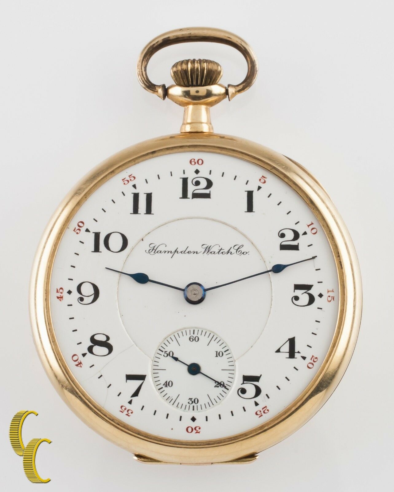 Hampden Watch Co. Yellow gold White | Dealer | EveryWatch