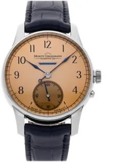 Moritz Grossmann Power Reserve MG-003520 Stainless steel Salmon