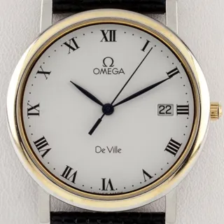 Omega De Ville Yellow gold White