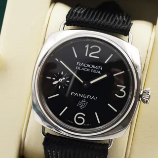 Panerai Radiomir Black Seal PAM 00380 Stainless steel Black