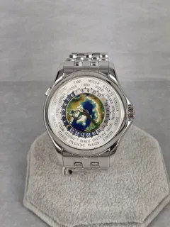 Patek Philippe World Time 5131/1P-001 Platinum Silver