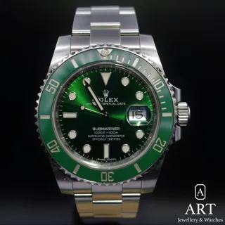 Rolex Submariner 116610LV-0002 Stainless steel Green