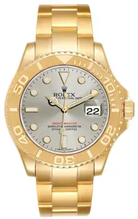 Rolex Yacht-Master 40 16628 Yellow gold Silver