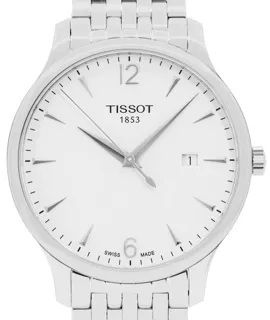 Tissot Tradition T0636101103700 42mm Stainless steel Silver