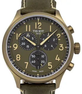 Tissot XL T116.617.36.092.00 45mm Stainless steel and PVD Khaki