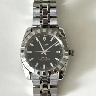 Tudor Classic 21010 38mm Stainless steel Black