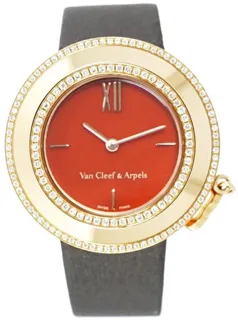 Van Cleef & Arpels 2572114 Rose gold carnelian red