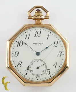 Waltham Watch Company Yellow gold White