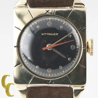 Wittnauer AV-2670 Yellow gold Black