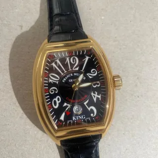 Franck Muller Conquistador 8005 sc 40mm Rose gold Black