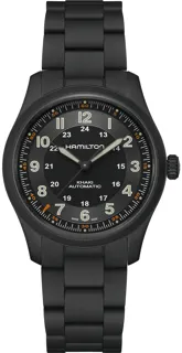 Hamilton Khaki Field H70665130 Titanium Black