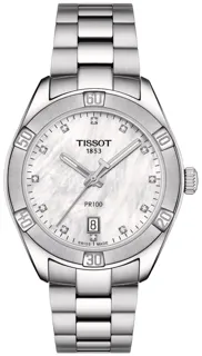 Tissot T-Classic T101.910.11.116.00 Stainless steel White