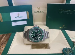 Rolex Submariner 116610LV-0002 Stainless steel Green