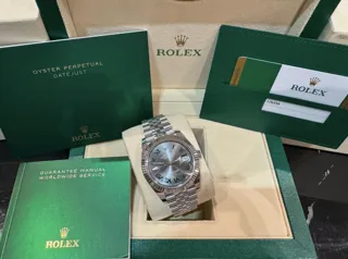 Rolex Datejust 41 126334-0022 White gold and Stainless steel Gray