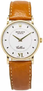 Rolex Cellini 5115/8 Yellow gold Silver