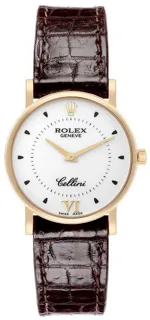 Rolex Cellini 5115/8 Yellow gold Silver