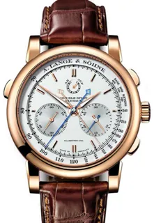 A. Lange & Söhne Double Split 404.032 18k rose gold Silver