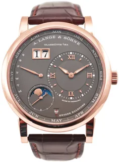 A. Lange & Söhne Lange 1 Perpetual Calendar 345.033 E 41mm Rose gold Gray