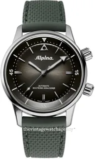 Alpina Seastrong AL-520GR4H6 Stainless steel Green and Gray