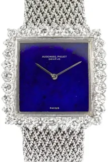 Audemars Piguet Lapis and diamond 18k white gold Blue