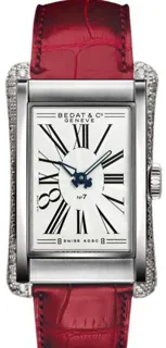 Bedat & Co No. 7 788.030.101 27mm Stainless steel and Diamond White