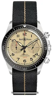 Bell & Ross BR V2 BRV294-BEI-ST/SF Steel