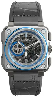 Bell & Ross BR-X1 BRX1-AL-TI-BLU Titanium and Aluminium