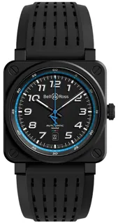 Bell & Ross Aviation BR0392-a522-CE/SRB Black ceramic Black