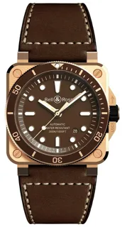 Bell & Ross Instruments BR0392-D-BR-BR/SCA Bronze Brown