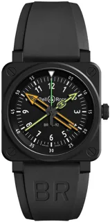 Bell & Ross Instruments BR0392-RCO-CE/SRB Black ceramic Black