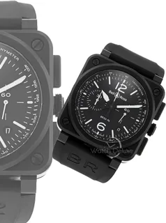 Bell & Ross Instruments BR0394-BL-CE Ceramic Black