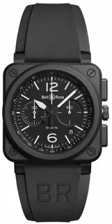 Bell & Ross Instruments BR0394-BL-CE Ceramic Black