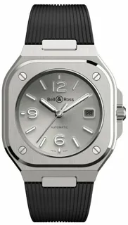 Bell & Ross Instruments BR05A-GR-ST/SRB Stainless steel Silver