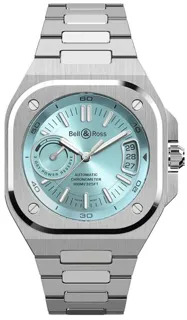 Bell & Ross Instruments BRX5R-IB-ST/SST Stainless steel Ice Blue