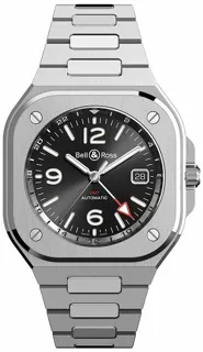 Bell & Ross Urban BR05G-BL-ST/SST Stainless steel Black