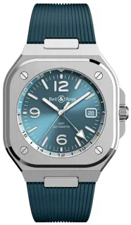 Bell & Ross Urban BR05G-PB-ST/SRB Stainless steel Blue