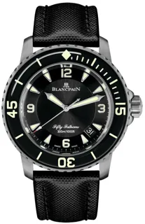 Blancpain Fifty Fathoms 5015-12B30-B52A Titanium Black