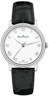 Blancpain Ultraplate 6104-1127-55A 29mm Stainless steel White