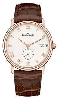 Blancpain Villeret Ultra-Slim 6652-3642-55B 18k rose gold White