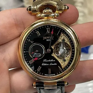 Bovet Amadeo Fleurier AIT7001 18k rose gold Black